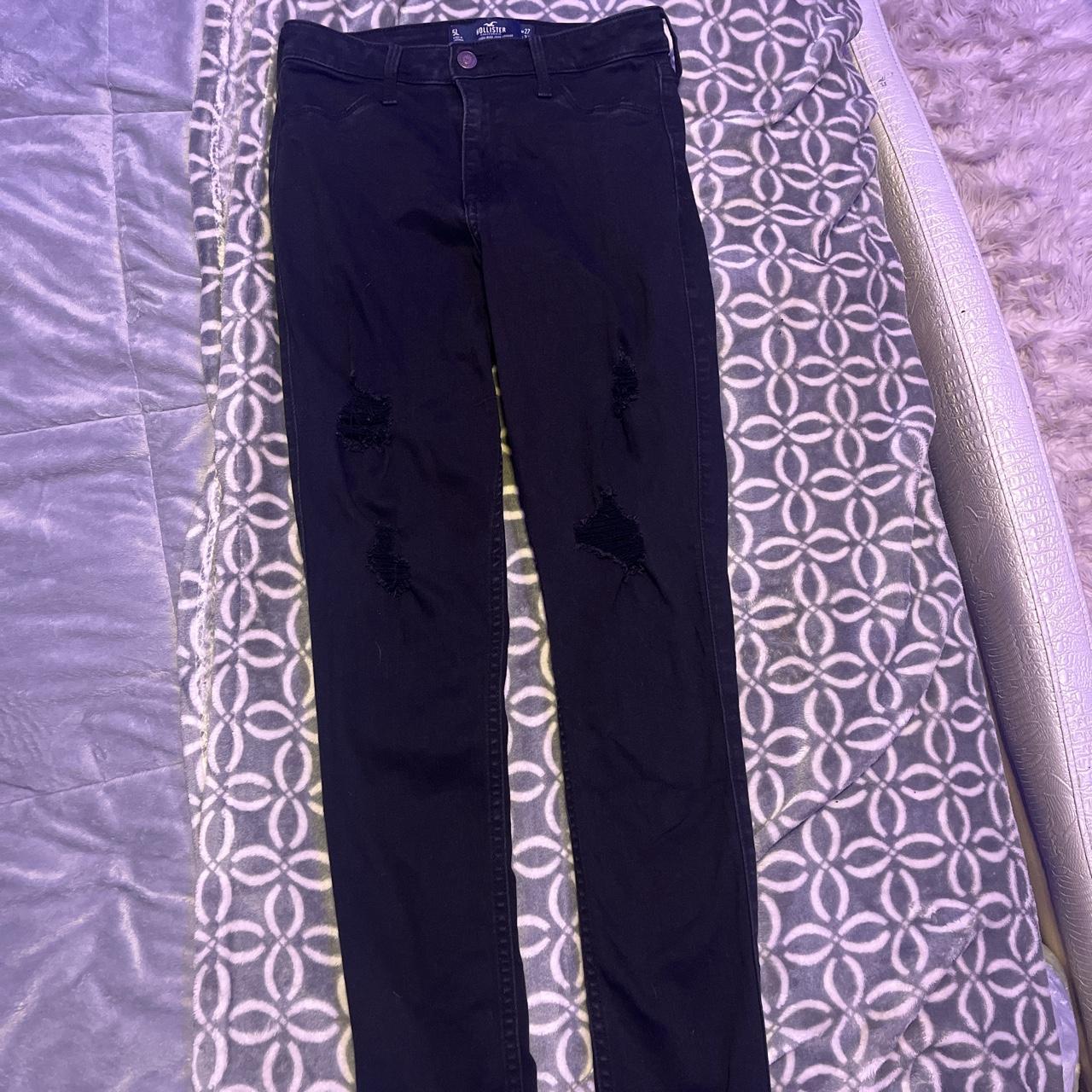 Hollister Co. Women's Black Jeans | Depop