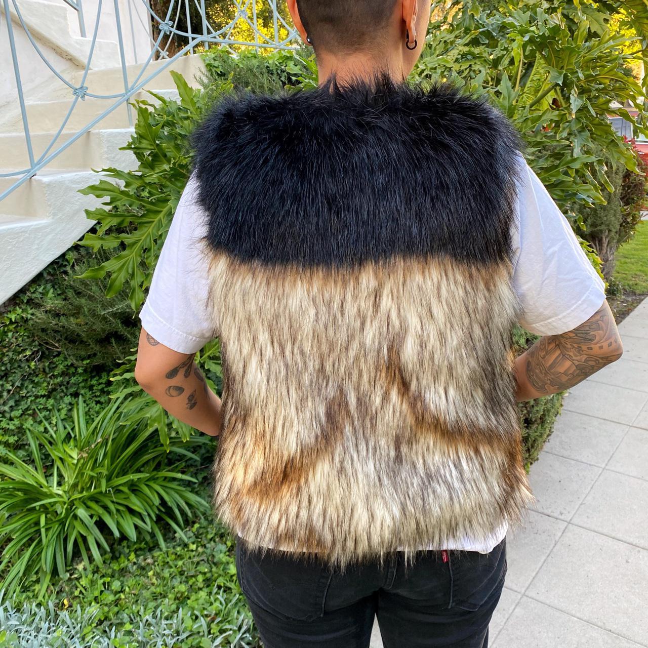 talula faux fur vest