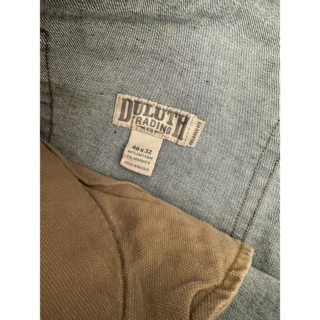 Men’s Duluth Flex Ballroom Jeans 46x32 relaxed fit - Depop