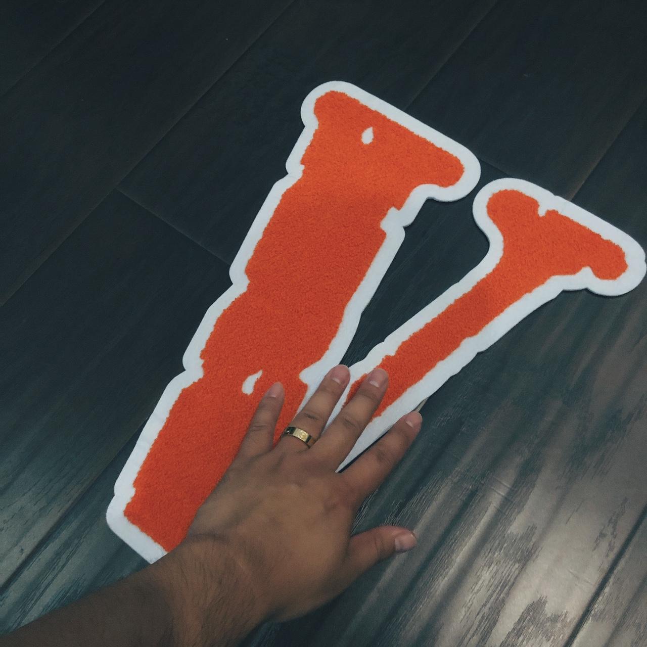 Vlone large patch || One size || perfect for back | Depop