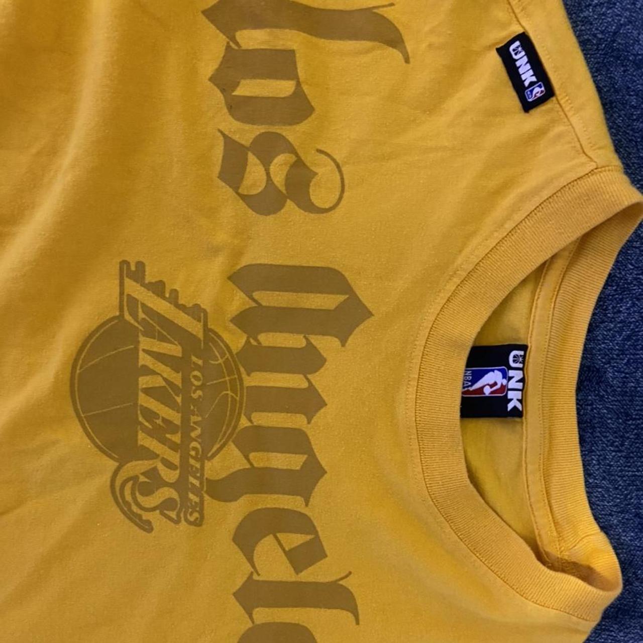 UNK NBA Vintage Los Angeles Lakers Yellow Adult... - Depop