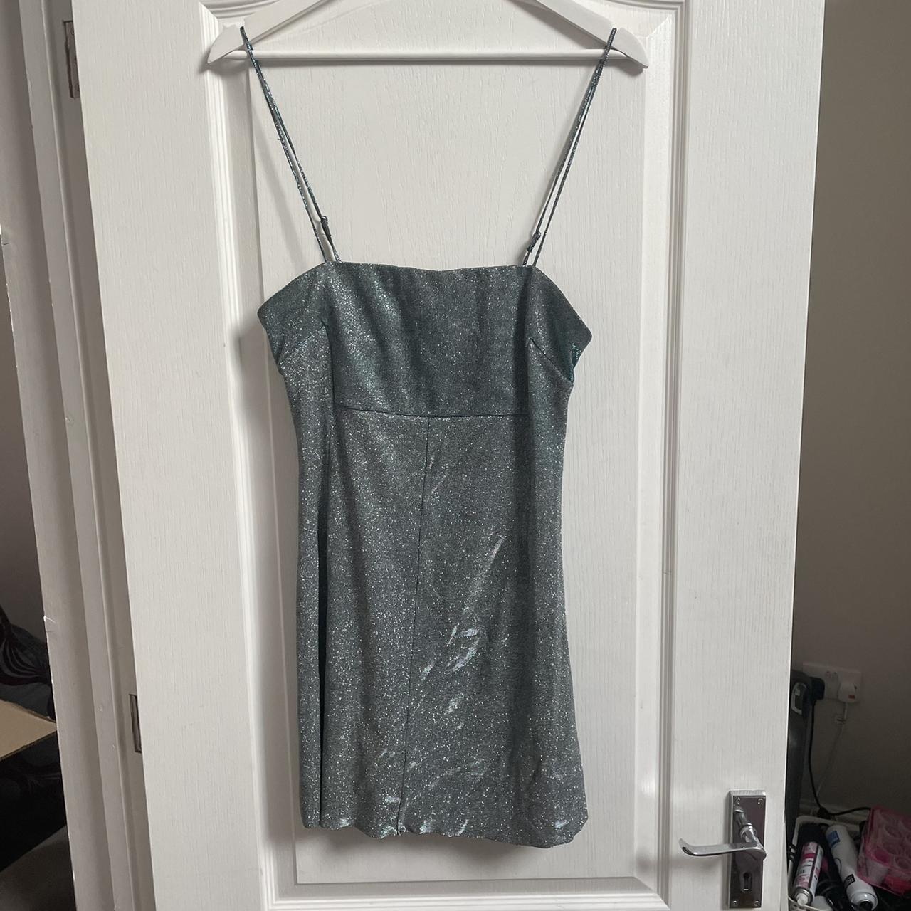 Urban Outfitters Women's Silver Dress | Depop