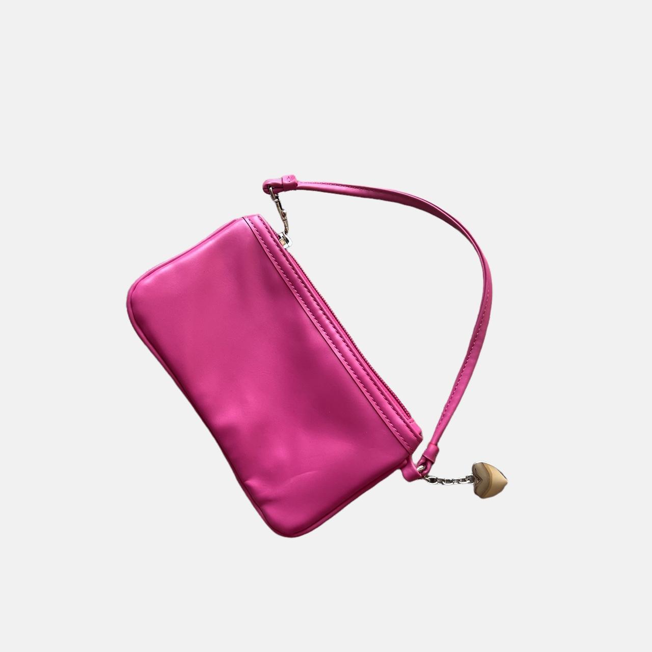 Hot pink lil y2k handbag from sugar thrillz 💘 brand... Depop