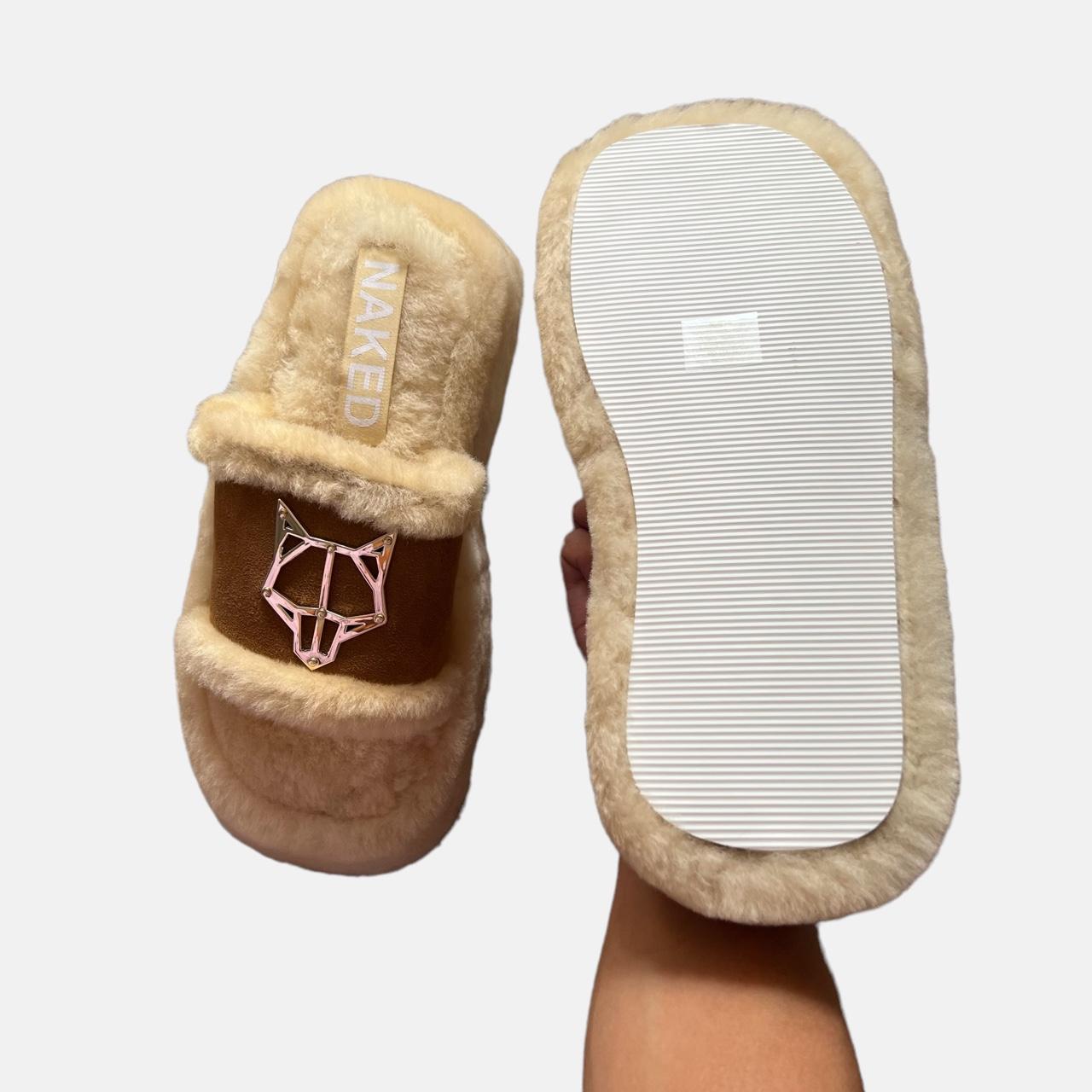 Naked Wolfe Ivy Faux Fur サンダル Naked Wolfe Ivy Faux Fur サンダル
