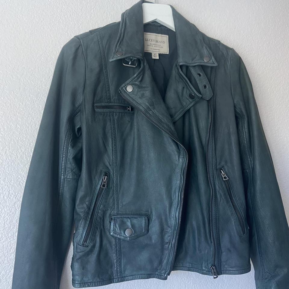 Lucky brand green sales jacket