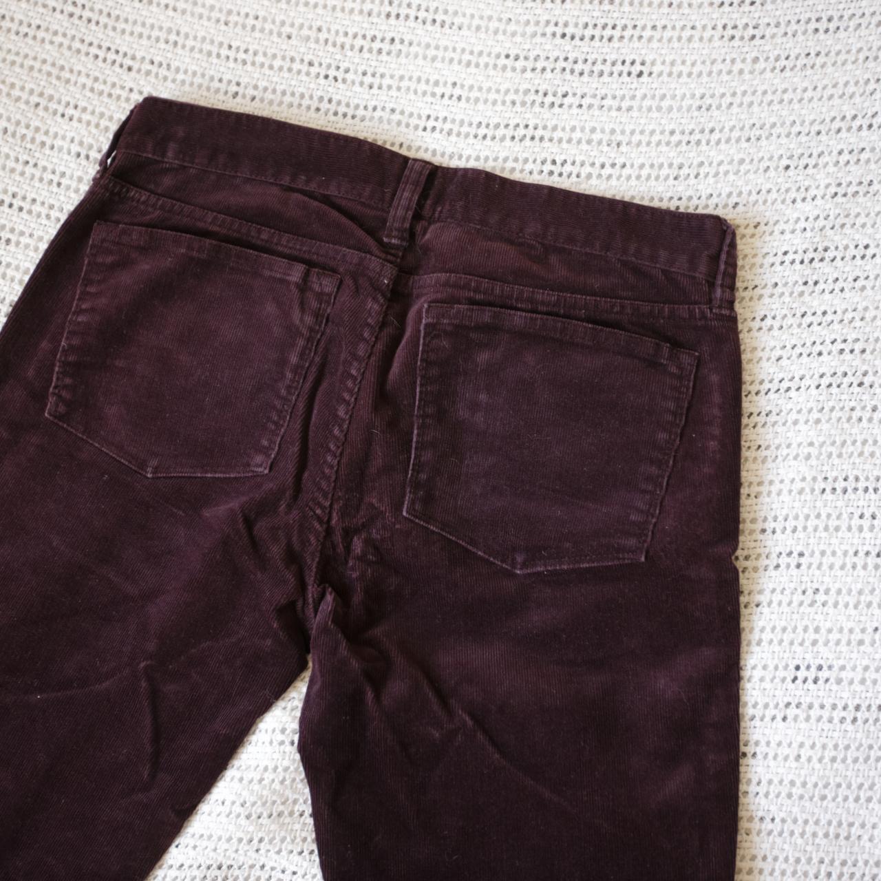 J.crew dark purple corduroy pants! Color is most... - Depop