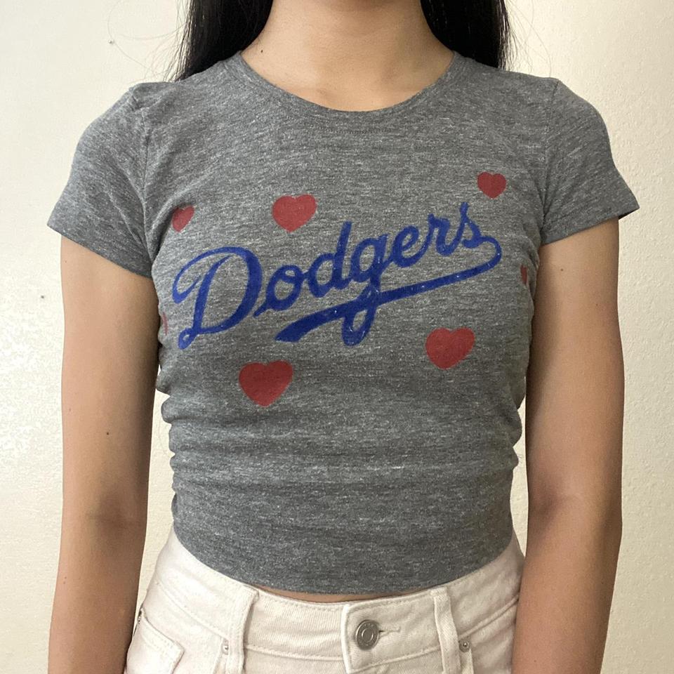 Dodgers T-Shirt by PINK Victoria's Secret, Women's XS, Excellent