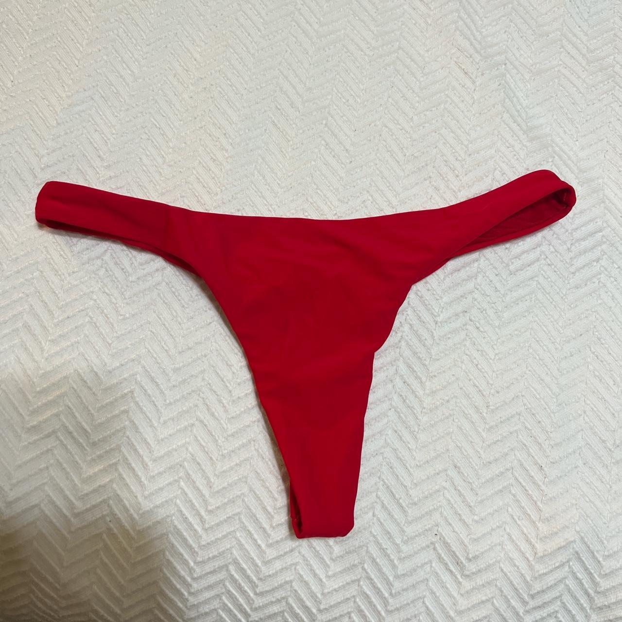 Bikini thong , used once - Depop