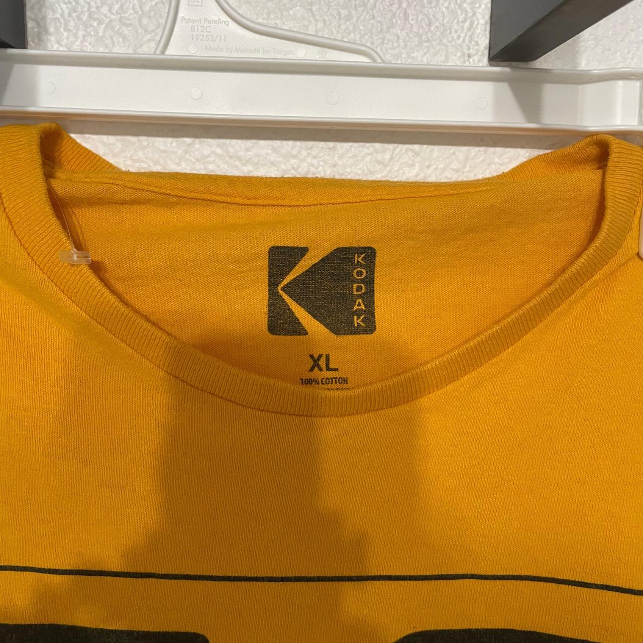 Kodak Men's Yellow T-shirt (2)