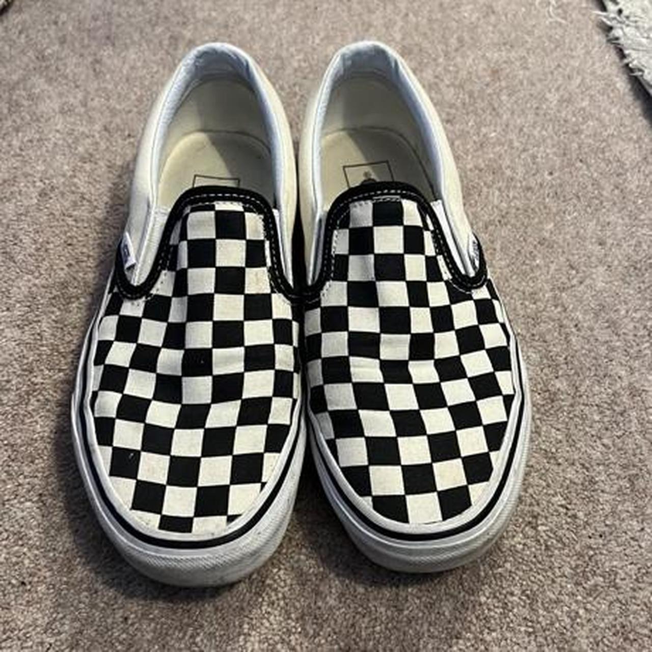 vans checkered size 5