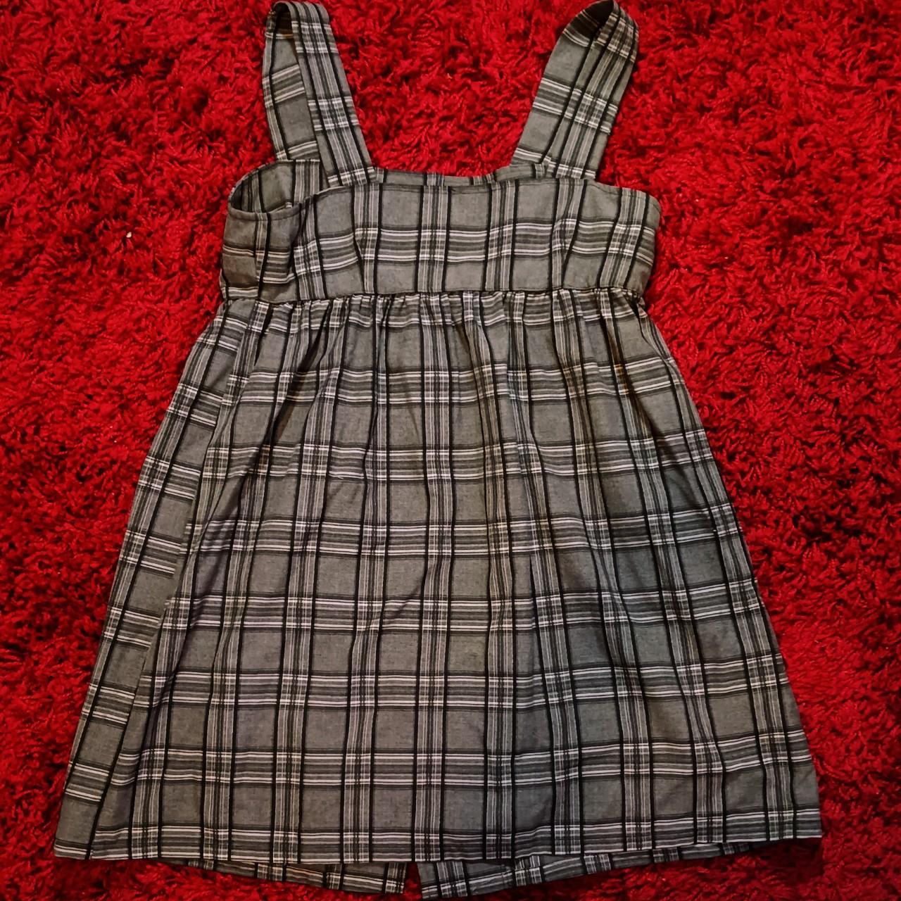 So Wear It Declare It Women's Black and Grey Dress | Depop