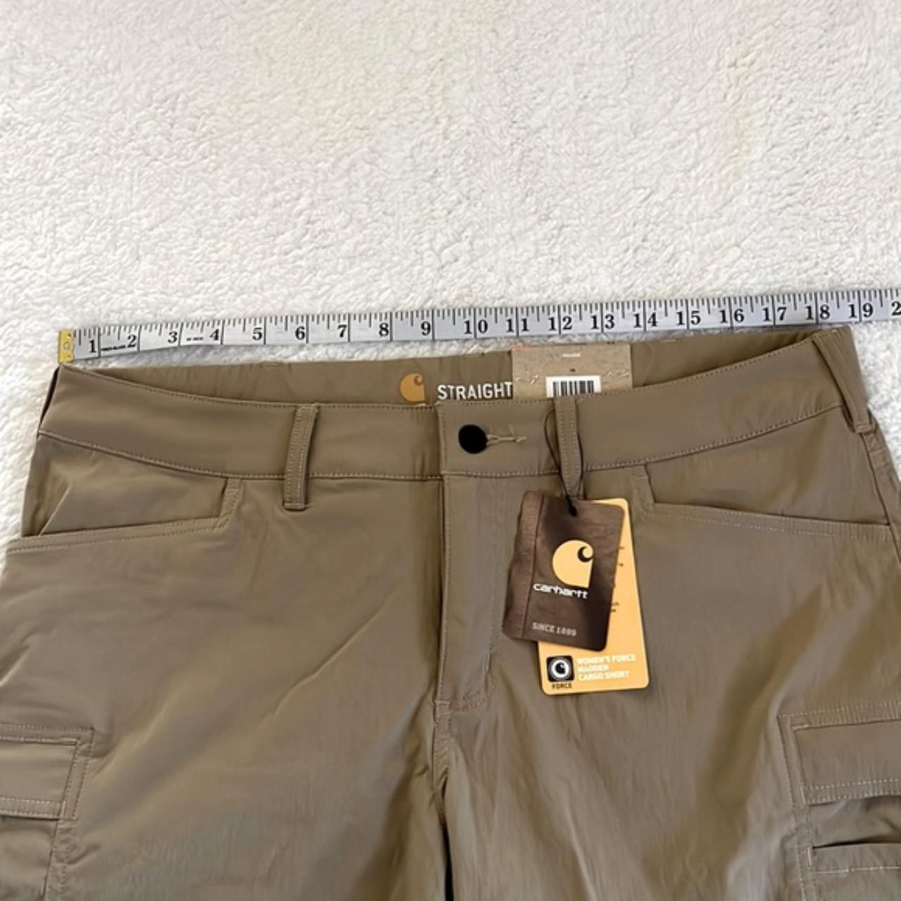 carhartt women's straight fit force madden cargo short