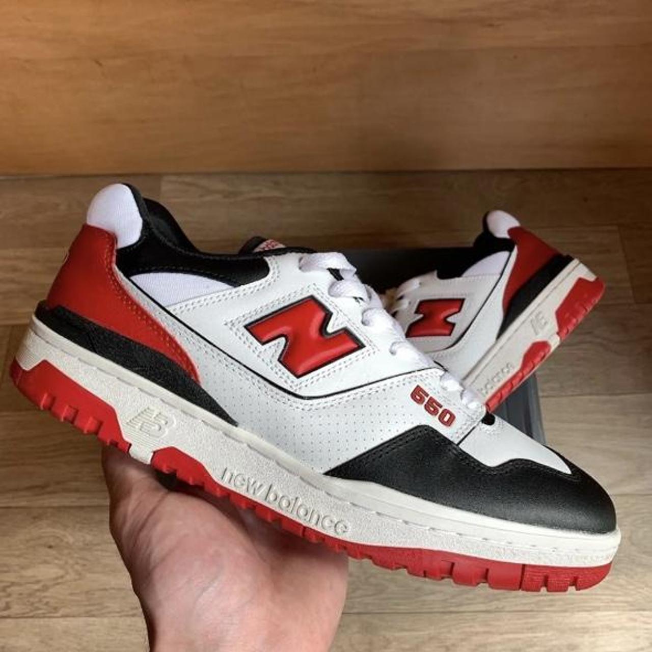 new balance 550s red