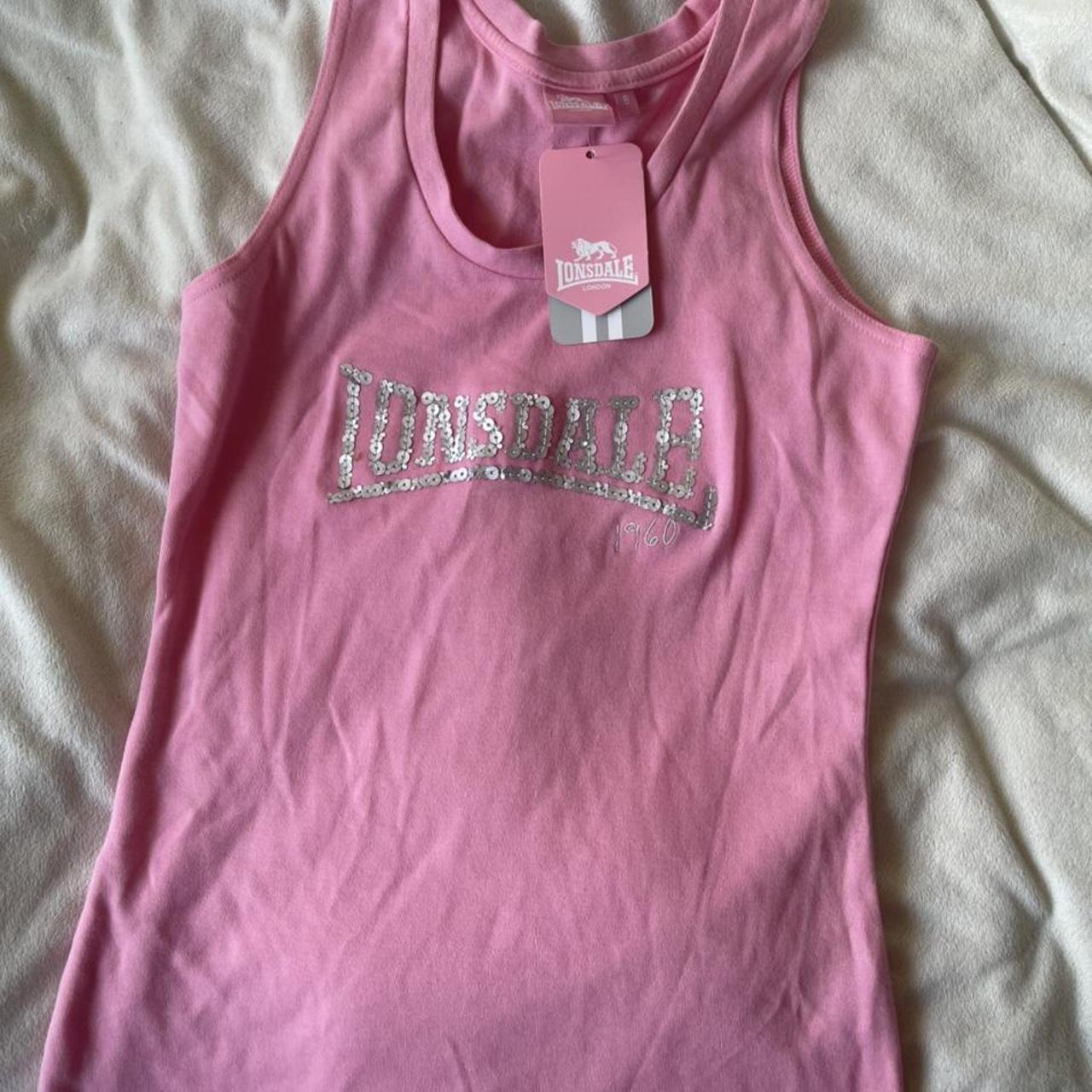 Product Image 1 - Pink tank top Lonsdale

Lonsdale brand