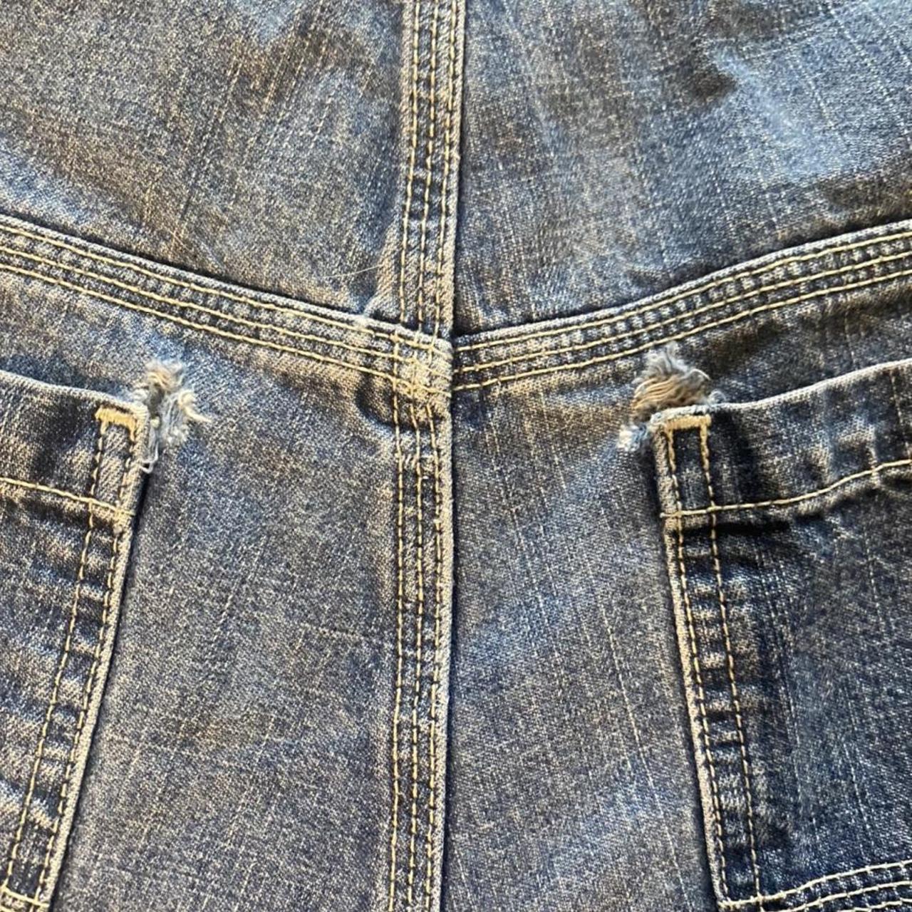 Vintage JNCO Jeans Shorts Has two small holes on the... - Depop