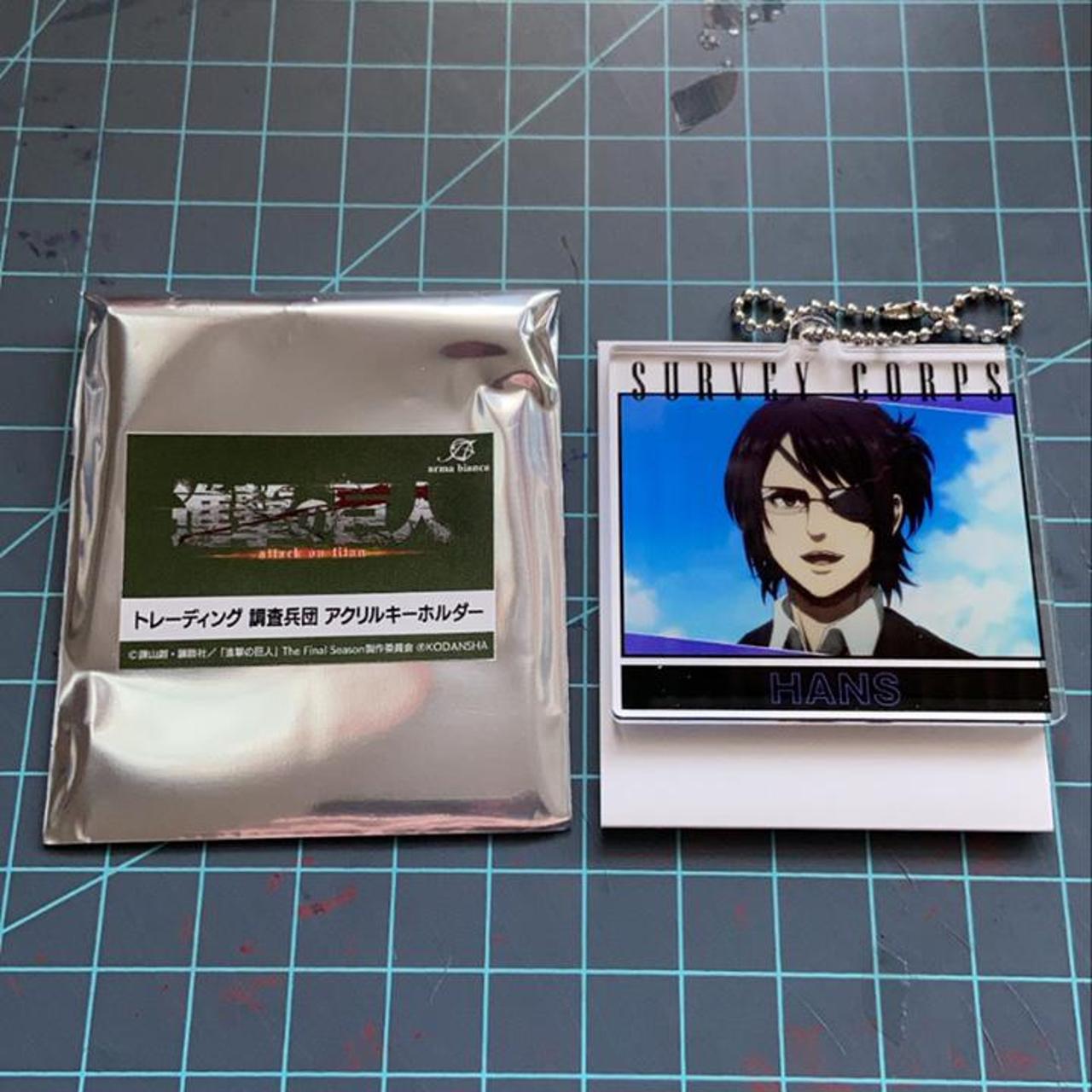 Attack on Titan S4 Survey Corps Hange acrylic... - Depop