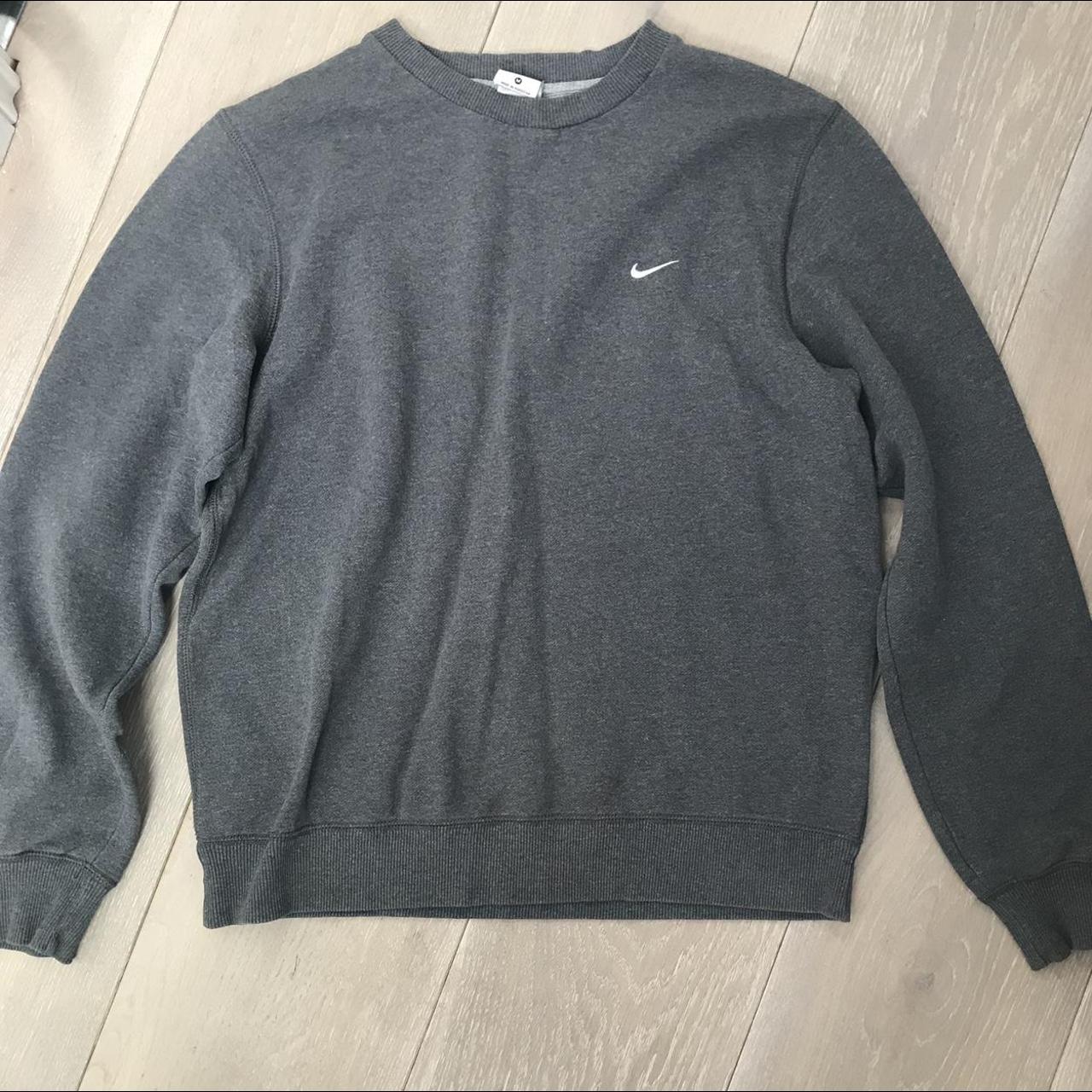 boys nike crew neck jumper, really good condition... - Depop