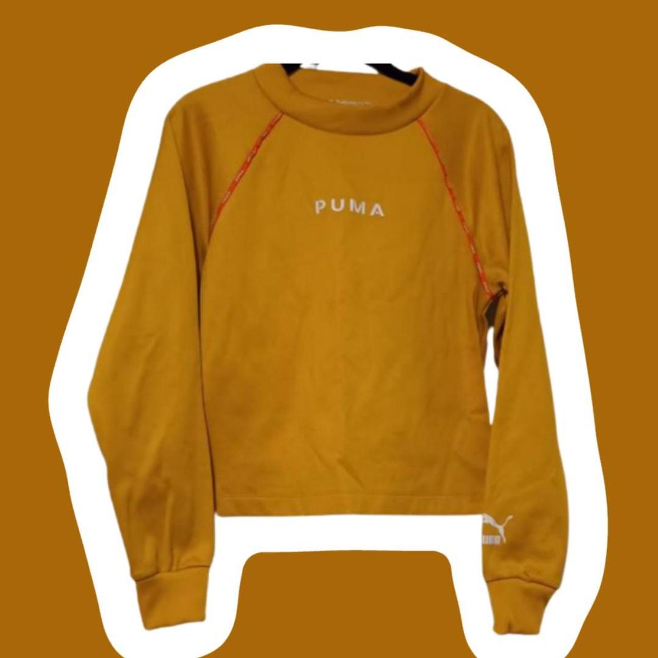 Mustard PUMA Vintage Sweater fashion style