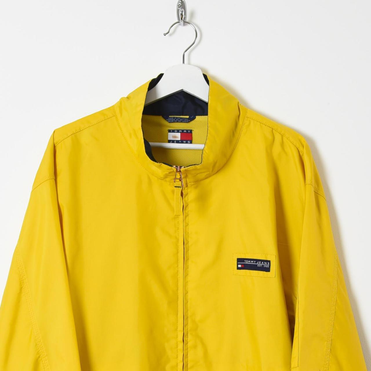 Tommy Hilfiger Men's Yellow Jacket Depop
