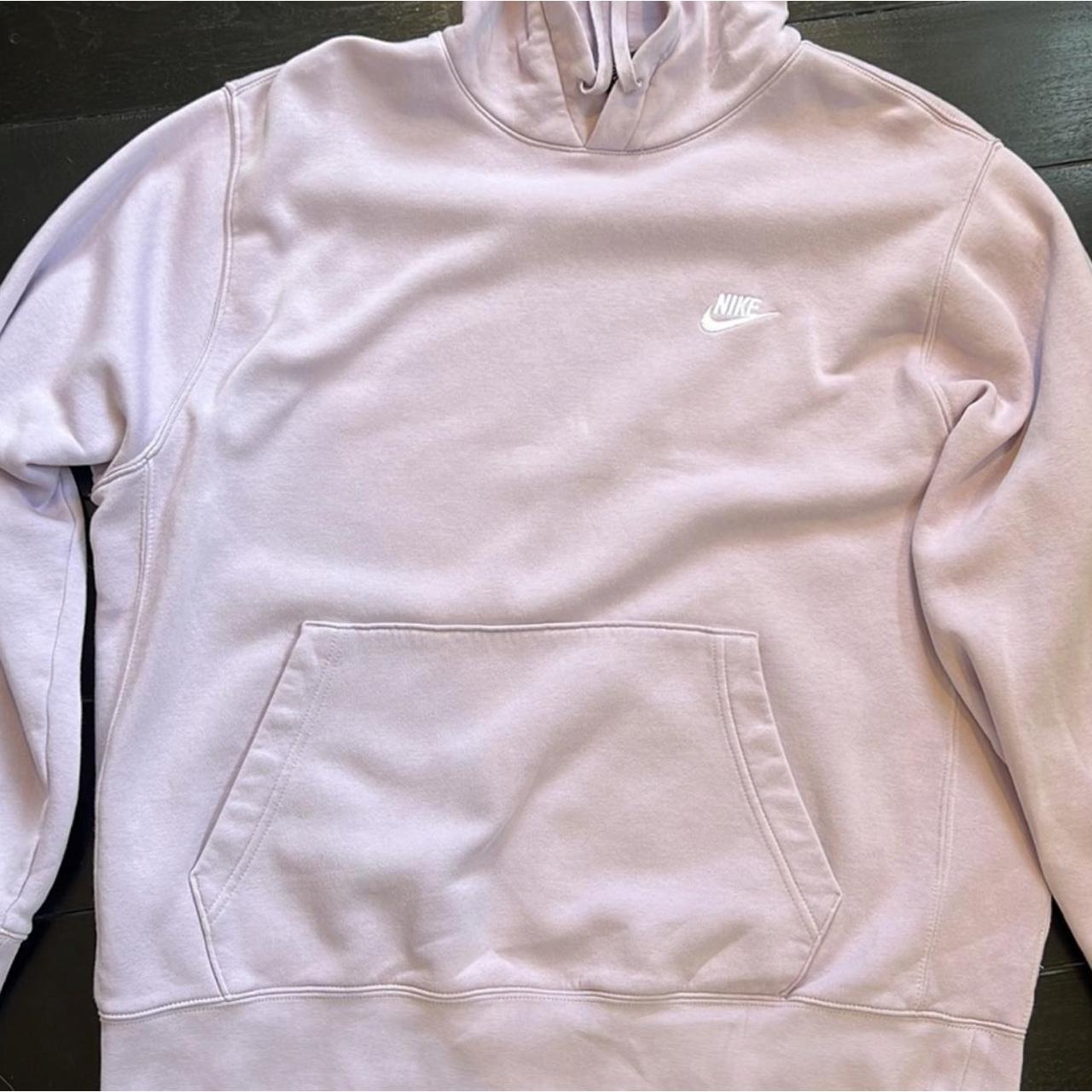 mens nike light purple hoodie