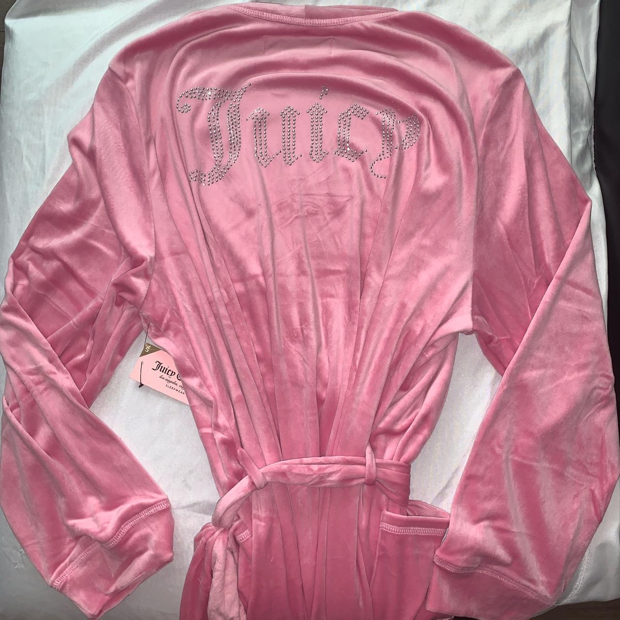 BNWT Pink Juicy Couture robe Size L/XL & Size S/M... - Depop