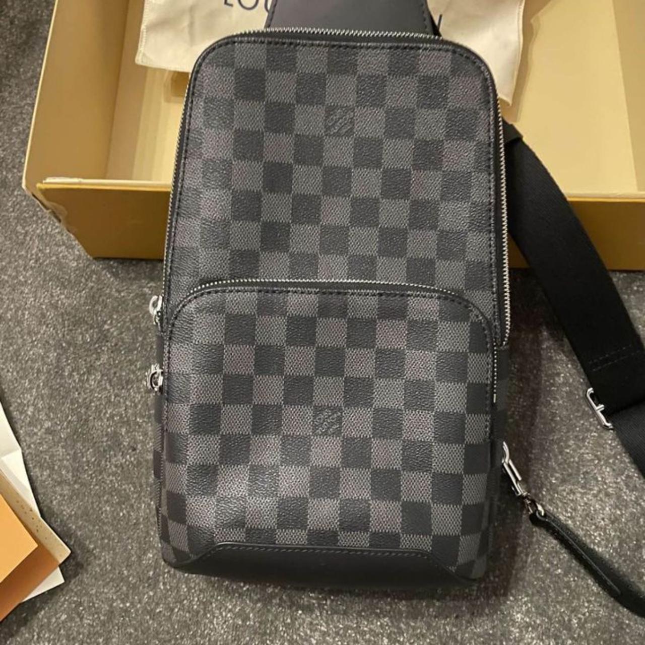 louis vuittonavenue sling bag damier graphite canvas... Depop