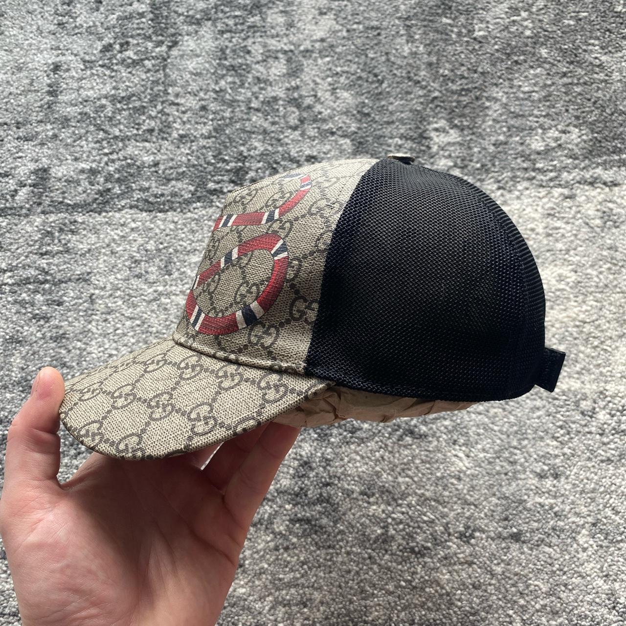 GUCCI CAP Men's Gucci snake print cap Size small | Depop