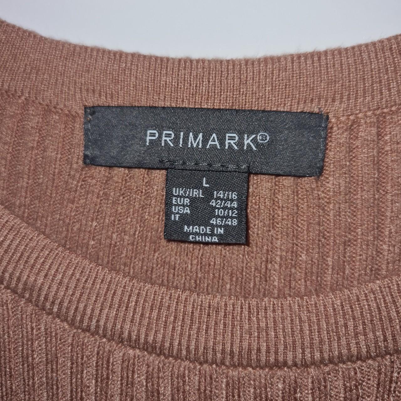 Primark Brown Cotton Dress Depop