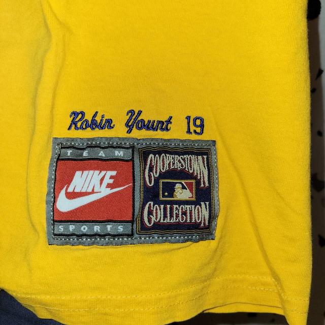 Robin Yount # 19 Milwaukee Brewers Tee Nike Team - Depop