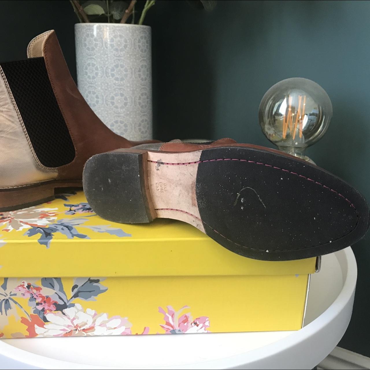 Westbourne rose gold joules boots. 100 leather. Depop