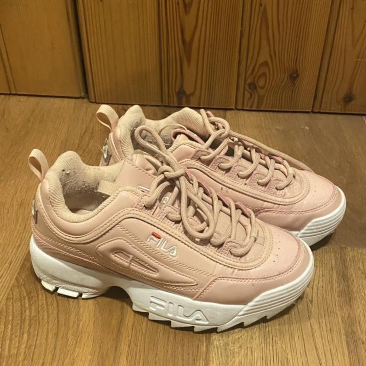 fila disruptor junior pink