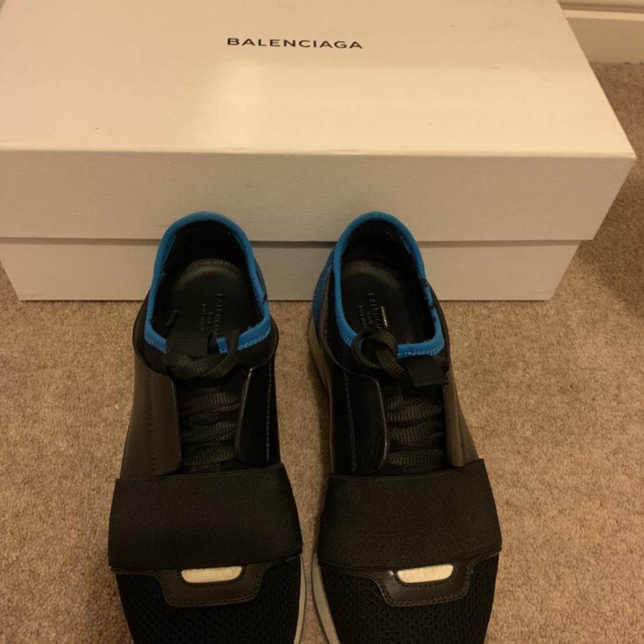 Blue balenciaga outlet runners