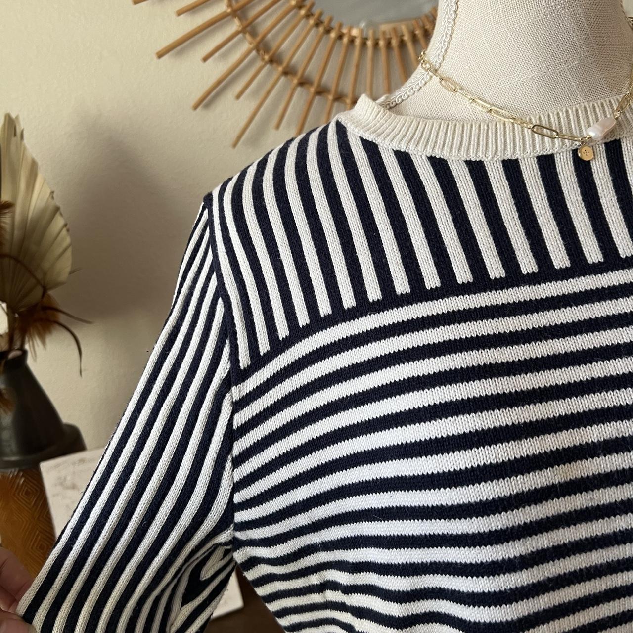 Product Image 2 - Hilfiger white and navy stripes