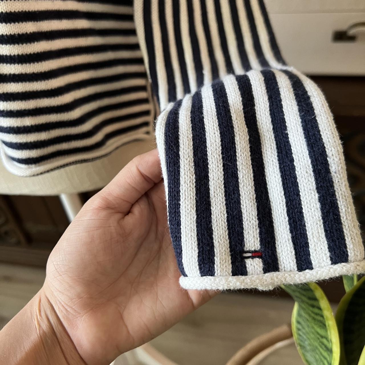 Product Image 3 - Hilfiger white and navy stripes