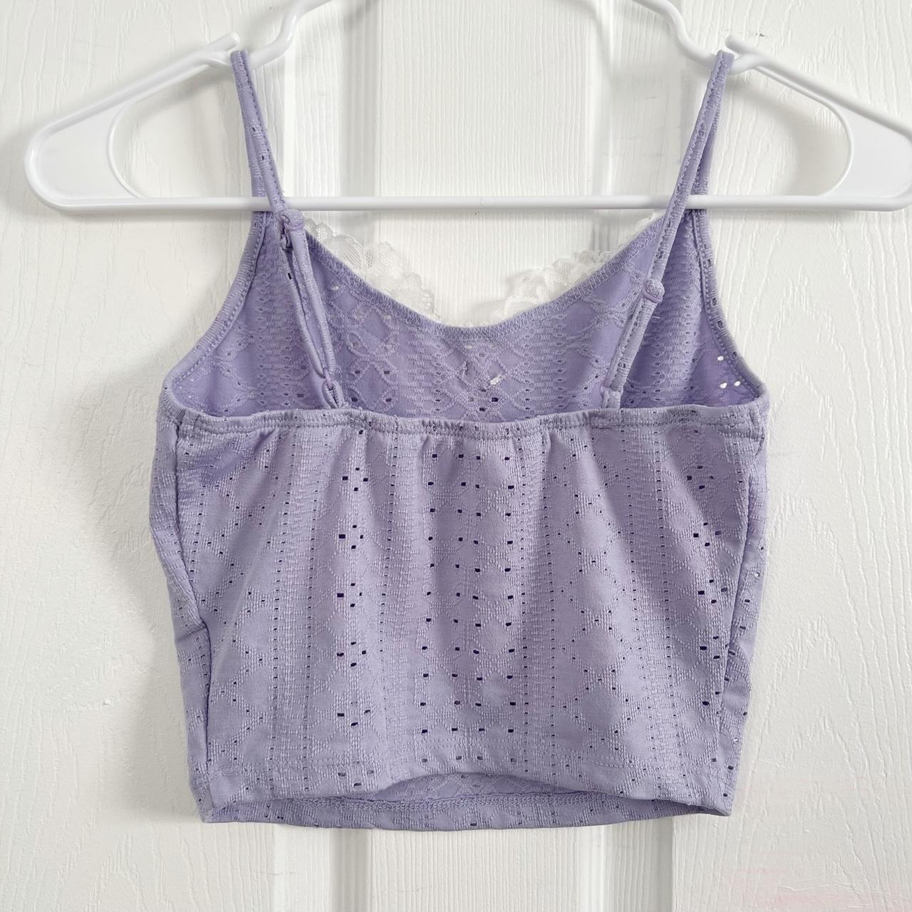 💜 Cute purple top 💜 Perfect for layering and in... - Depop