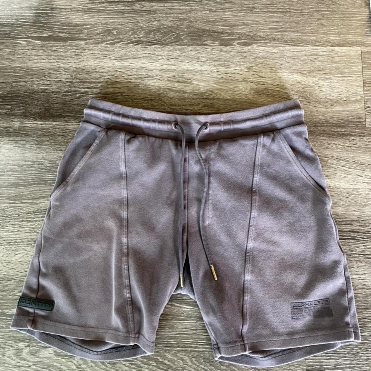 Alphalete Identity Shorts Color Pavement Originally... Depop