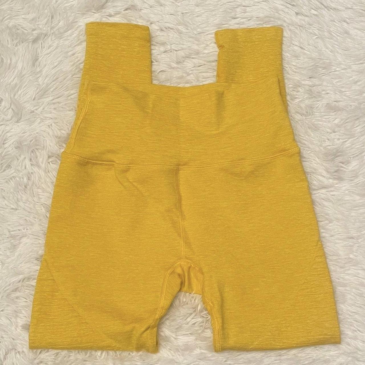Yellow Alphalete R6 leggings Alphalete Revival R6... Depop