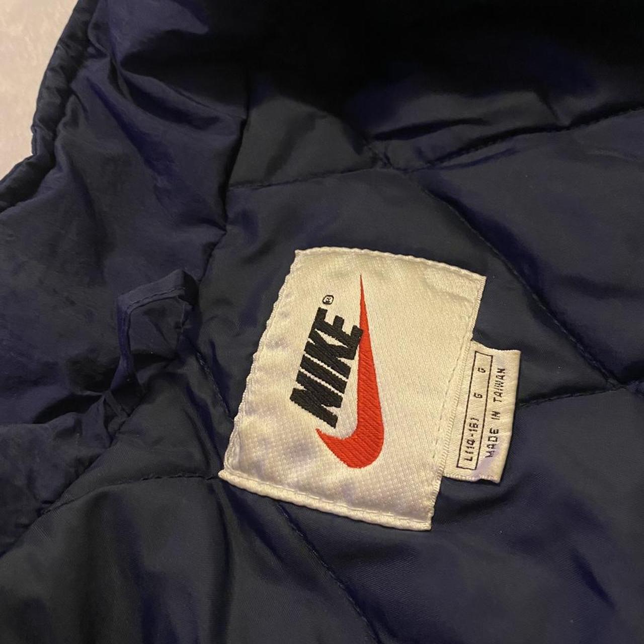 RARE FIND!!!!! VINTAGE NIKE AIR Full length zipper... - Depop