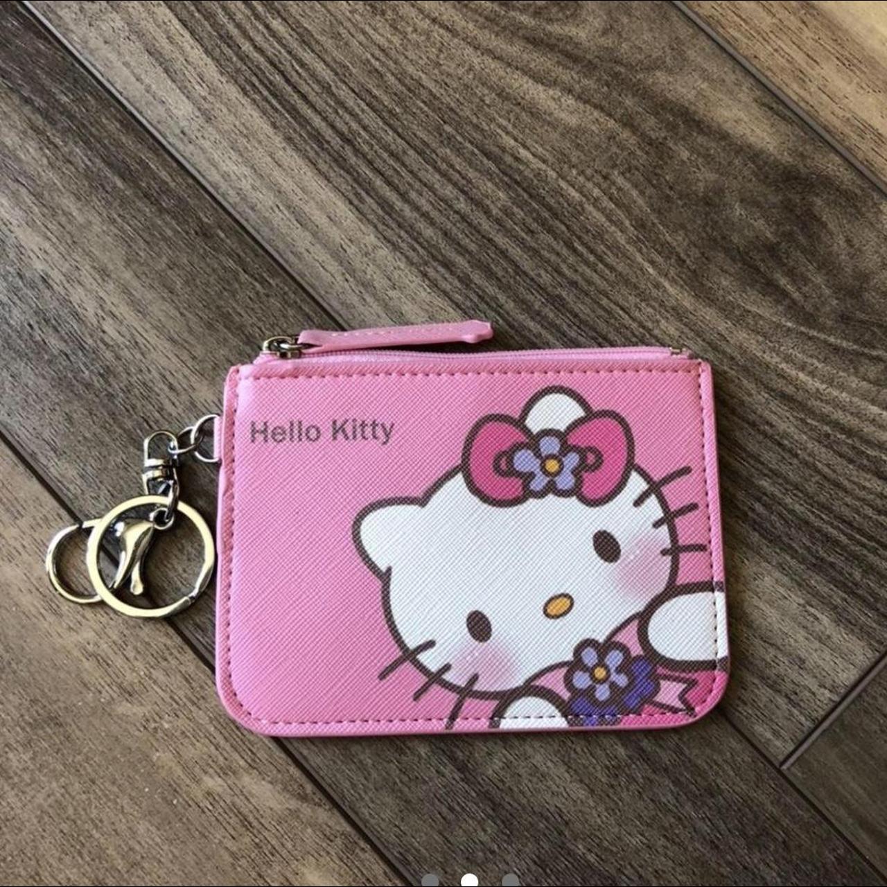 Hello Kitty Coin Purse , Card Holder& Keychain Free... - Depop