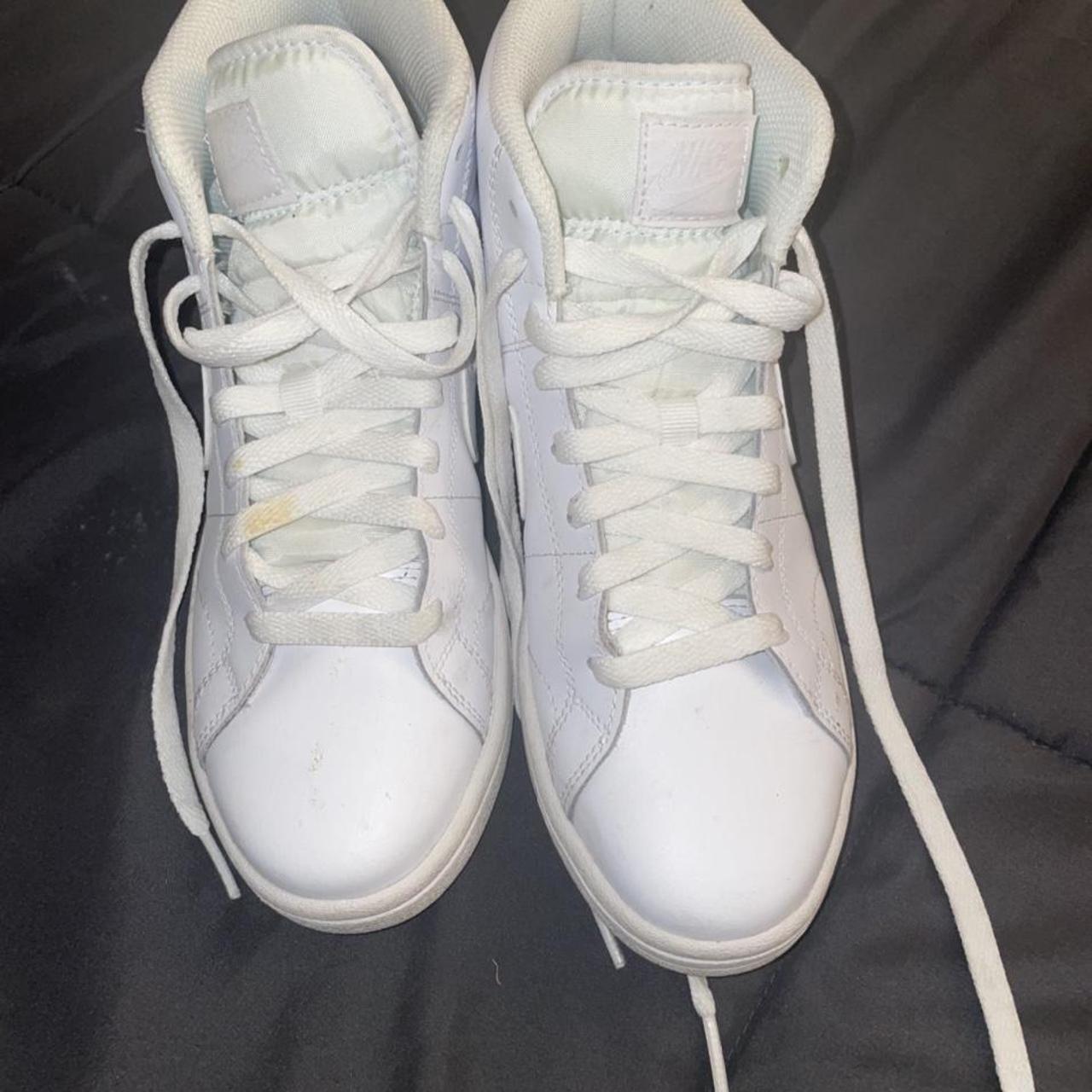 Womens Nike court royale 2 high top sneakers. Size... - Depop