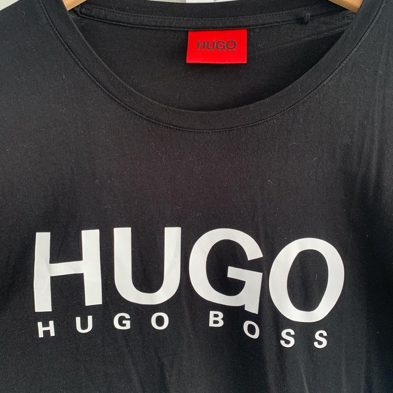 100% Authentic Hugo Boss Mens T-Shirt - Like new.... - Depop