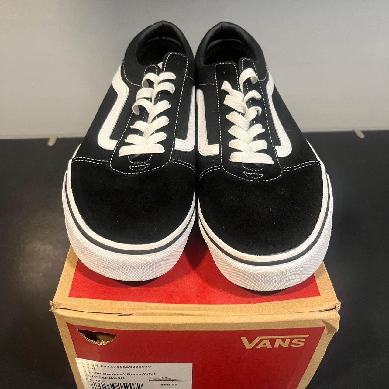 Black Vans Old Skool, Never worn - Depop