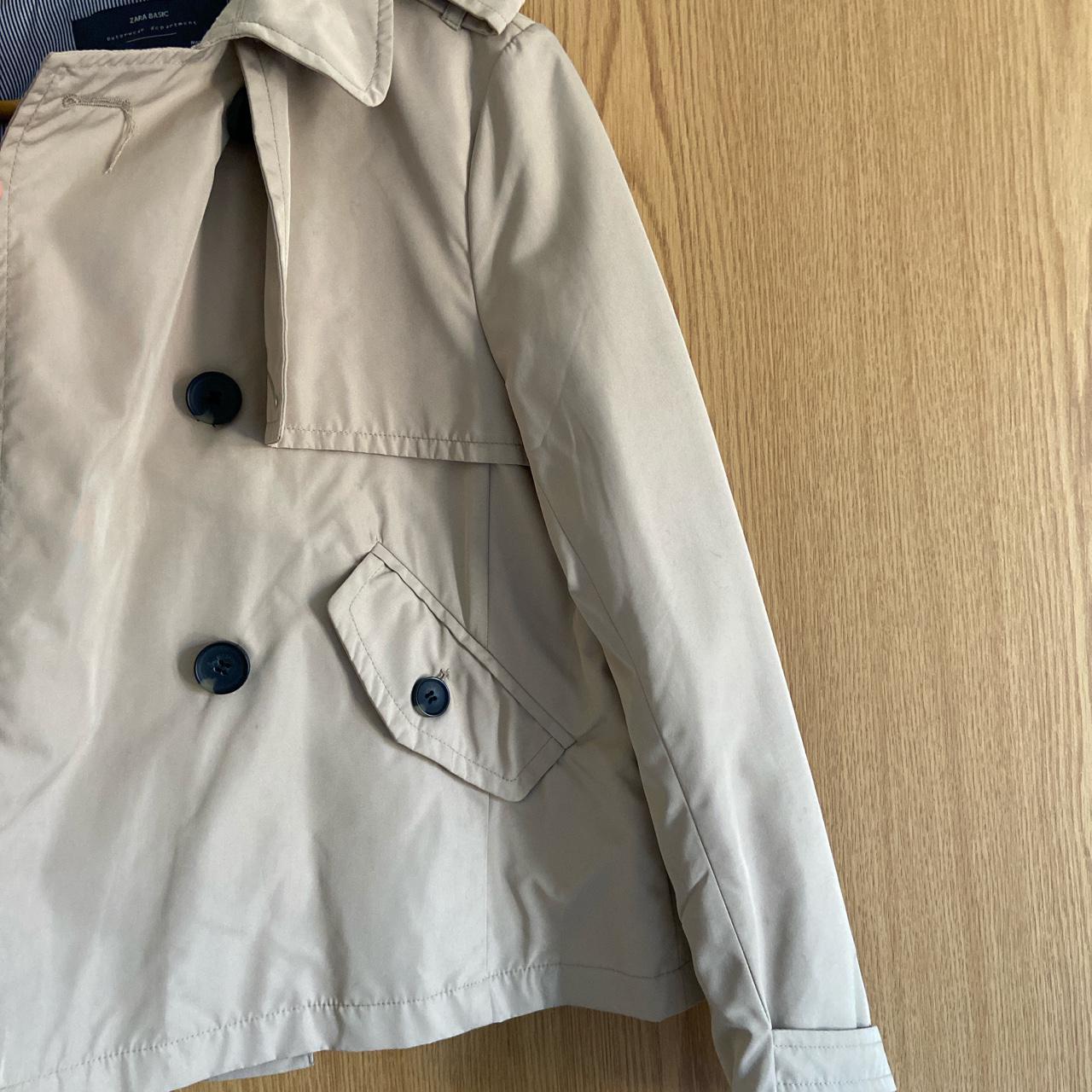 Zara short outlet trench coat