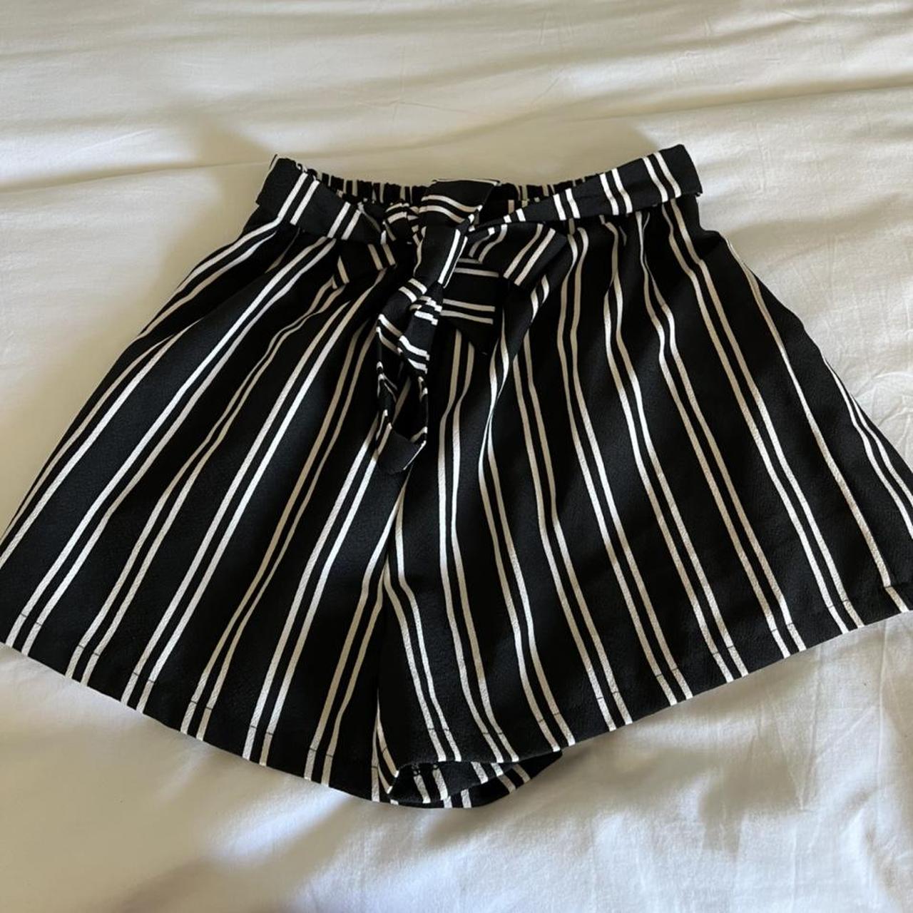 Brand new black & white shorts Brand lush from... Depop