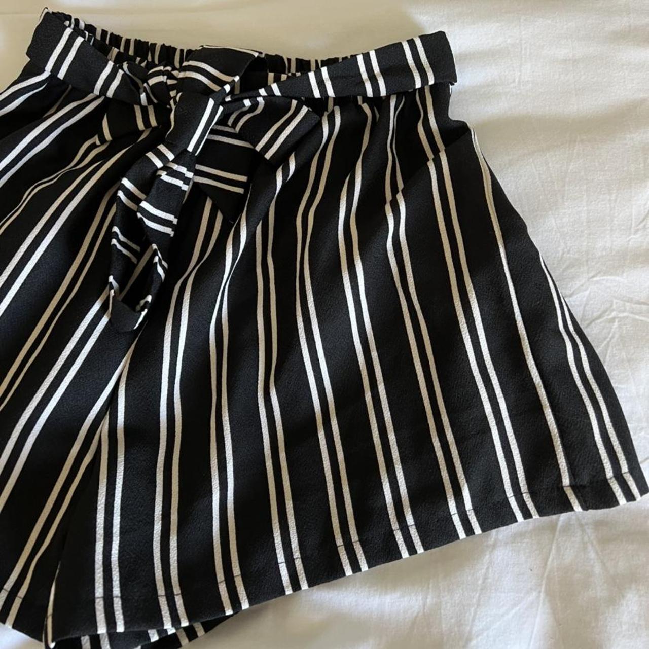 Brand new black & white shorts Brand lush from... Depop