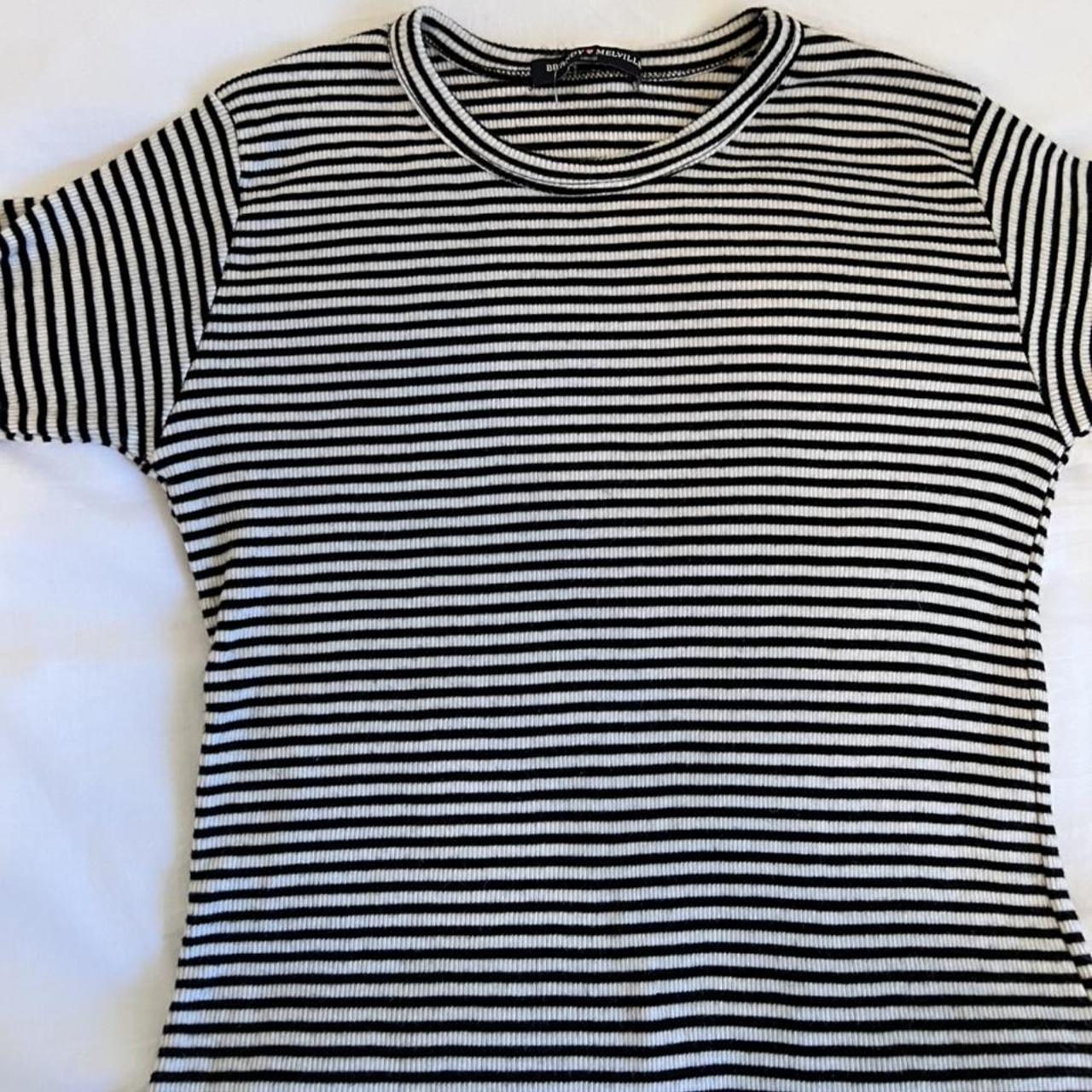 Ribbed brandy Melville shirt No flaws great... - Depop