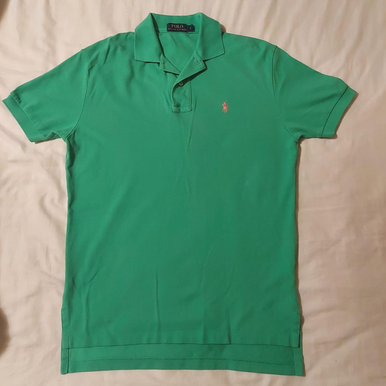 Ralph Lauren Men's Green Polo-shirts | Depop