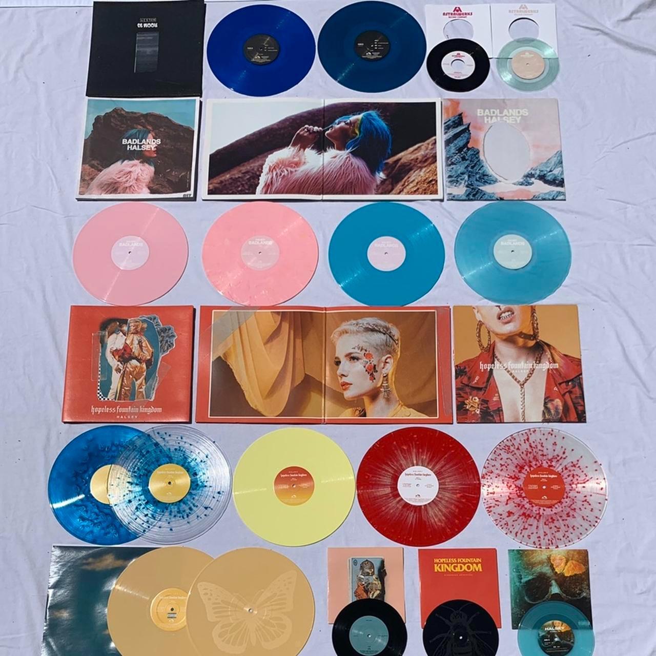 Halsey room 93 hotsell blue vinyl