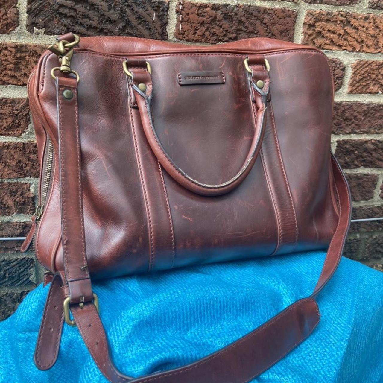 Frye Briefcase “The Daniel” Discontinued style.... Depop
