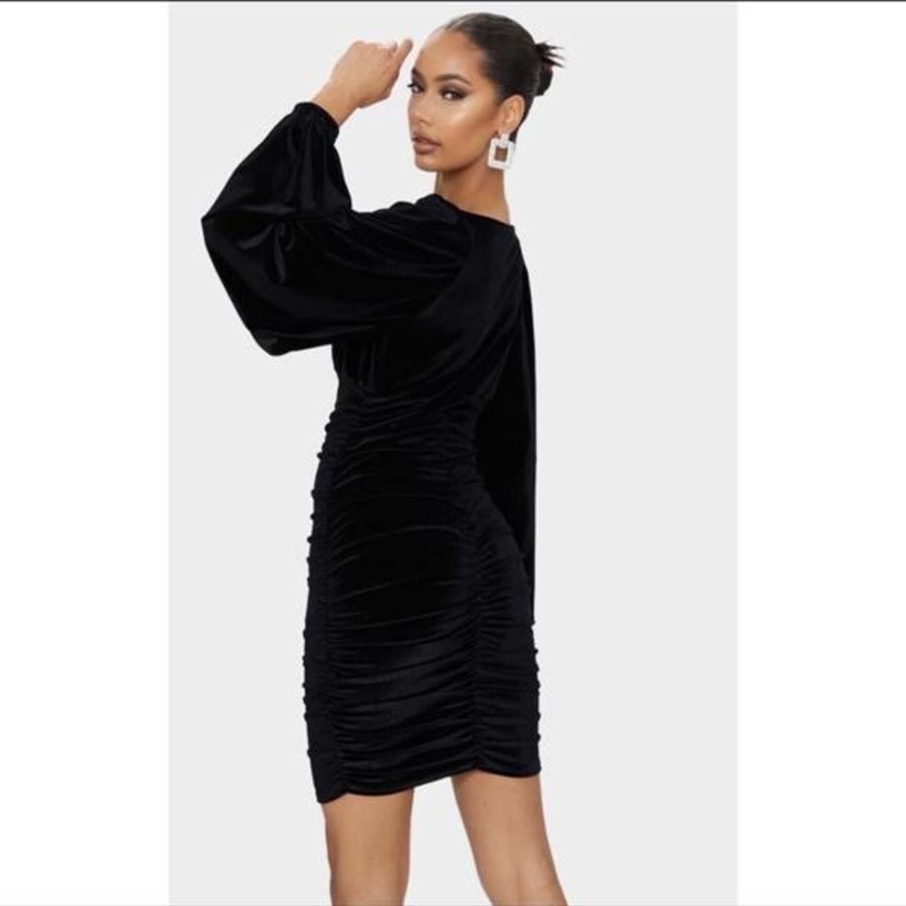 black-body-on-dress-with-rouging-and-deep-v-neck-depop